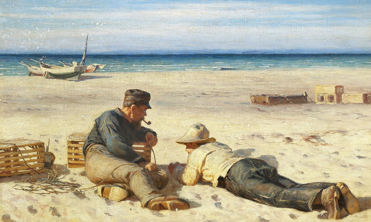FishermenRestingontheBeach